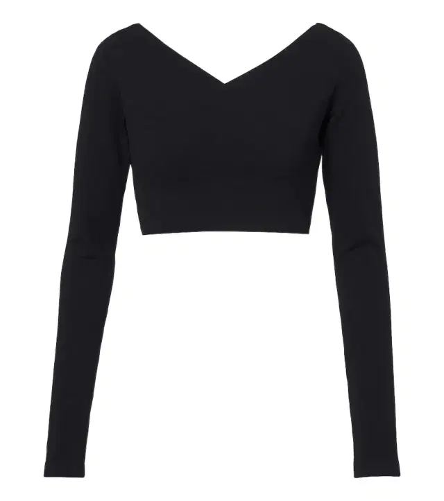 Alaia Alaïa Cotton-blend crêpe wrap top