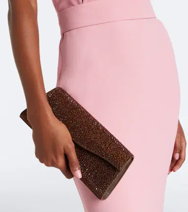 Elie Saab Crystal-embellished clutch | Thumbnail 4