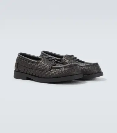Bottega Veneta Pier Intrecciato leather loafers | Thumbnail 2