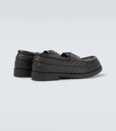 Bottega Veneta Pier Intrecciato leather loafers | Thumbnail 3
