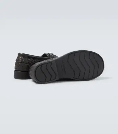 Bottega Veneta Pier Intrecciato leather loafers | Thumbnail 5