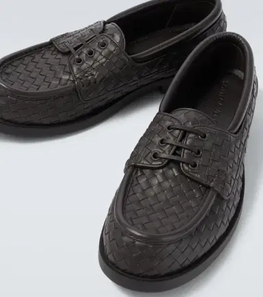 Bottega Veneta Pier Intrecciato leather loafers | Thumbnail 6