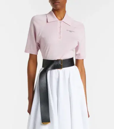 Givenchy Cotton and silk polo shirt | Thumbnail 5