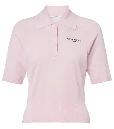 Givenchy Cotton and silk polo shirt | Thumbnail 1