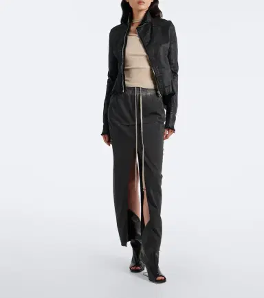 Rick Owens Cantilever leather mid-calf boots | Thumbnail 5 Rick Owens Cantilever leather mid-calf boots | Thumbnail 5