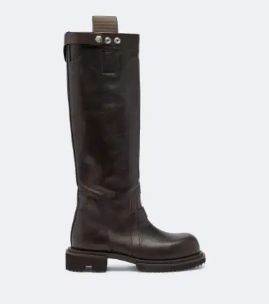 Rick Owens Gabe leather knee-high boots | Thumbnail 2 Rick Owens Gabe leather knee-high boots | Thumbnail 2