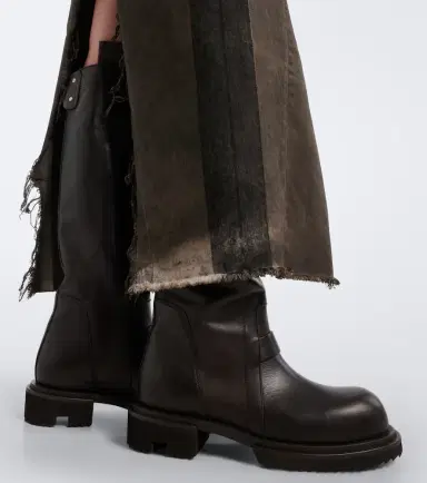 Rick Owens Gabe leather knee-high boots | Thumbnail 6 Rick Owens Gabe leather knee-high boots | Thumbnail 6