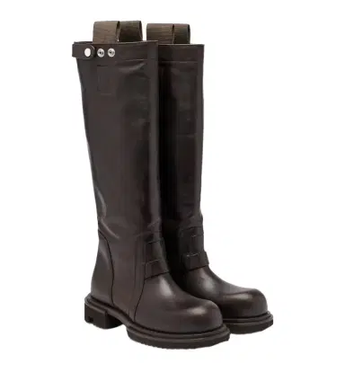 Rick Owens Gabe leather knee-high boots | Thumbnail 1 Rick Owens Gabe leather knee-high boots | Thumbnail 1