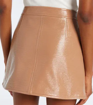Courrèges Courrèges Reedition vinyl miniskirt | Thumbnail 2