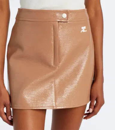 Courrèges Courrèges Reedition vinyl miniskirt | Thumbnail 4