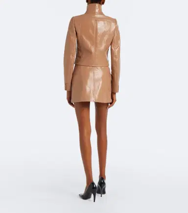 Courrèges Courrèges Reedition vinyl miniskirt | Thumbnail 5
