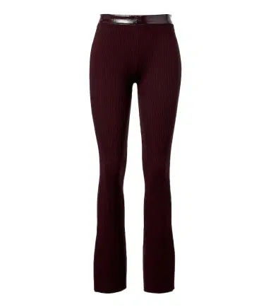 Courrèges Courrèges Ribbed-knit flared pants | Thumbnail 1