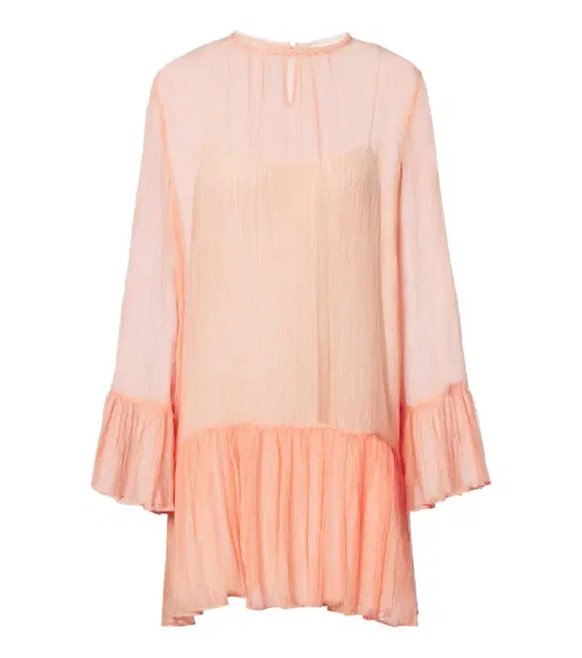 Ulla Johnson Emmeline ruffled silk chiffon minidress