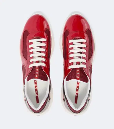 Prada America's Cup leather-trimmed sneakers | Thumbnail 4 Prada America's Cup leather-trimmed sneakers | Thumbnail 4