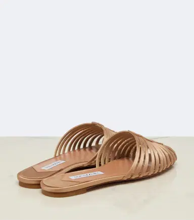 Aquazzura Sweet Surrender satin mules | Thumbnail 3 Aquazzura Sweet Surrender satin mules | Thumbnail 3