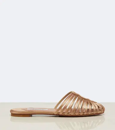 Aquazzura Sweet Surrender satin mules | Thumbnail 4 Aquazzura Sweet Surrender satin mules | Thumbnail 4