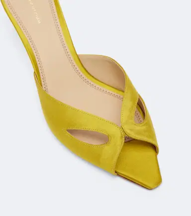 Victoria Beckham Harlow Mask satin mules | Thumbnail 3 Victoria Beckham Harlow Mask satin mules | Thumbnail 3