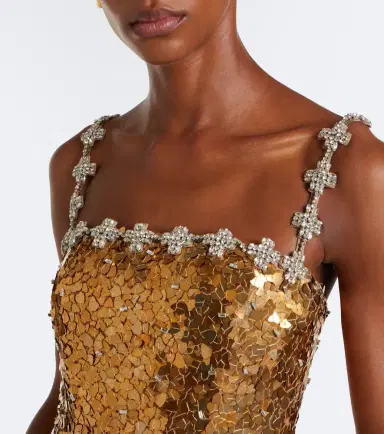 Rachel Gilbert Karter sequined cocktail dress | Thumbnail 4