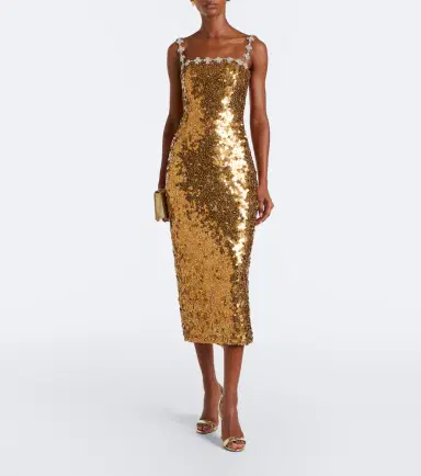 Rachel Gilbert Karter sequined cocktail dress | Thumbnail 5