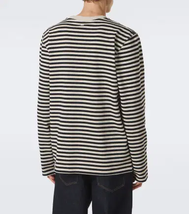 AMI PARIS Striped cotton T-shirt | Thumbnail 4 AMI PARIS Striped cotton T-shirt | Thumbnail 4