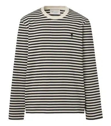 AMI PARIS Striped cotton T-shirt | Thumbnail 1 AMI PARIS Striped cotton T-shirt | Thumbnail 1