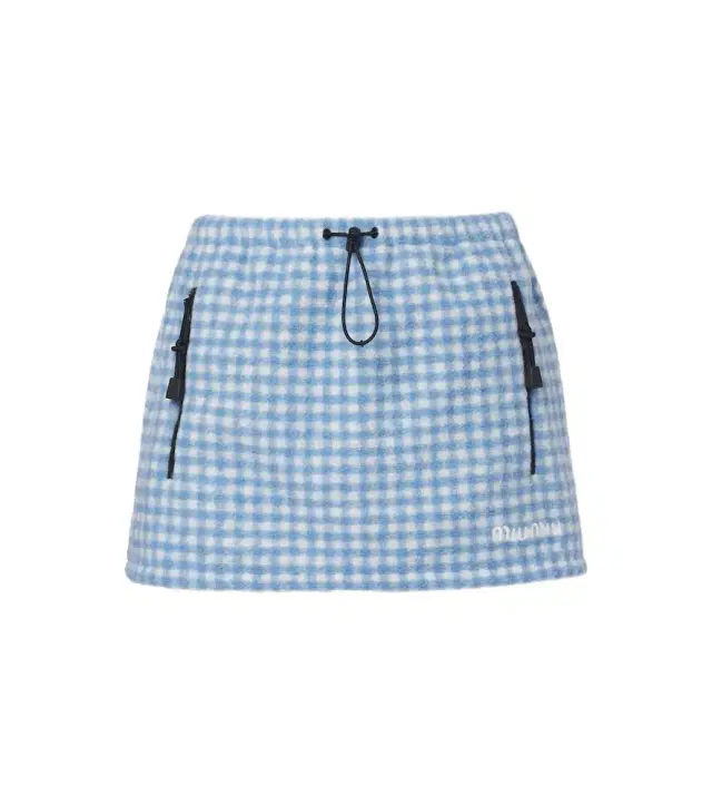 Miu Miu Gingham miniskirt