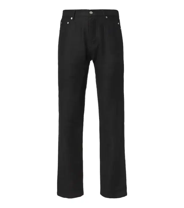 Rick Owens Kurdt ramie and cotton straight pants