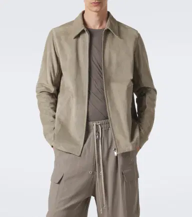 Rick Owens Brad suede jacket | Thumbnail 4 Rick Owens Brad suede jacket | Thumbnail 4
