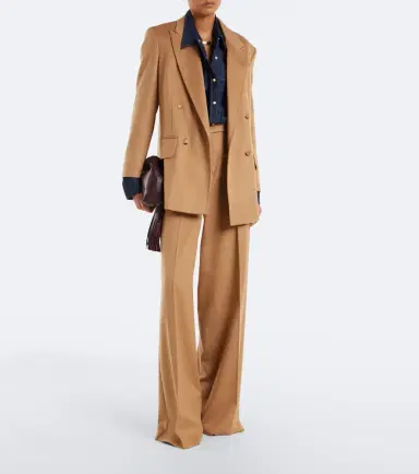 Max Mara Olimpia camel hair blazer | Thumbnail 4 Max Mara Olimpia camel hair blazer | Thumbnail 4