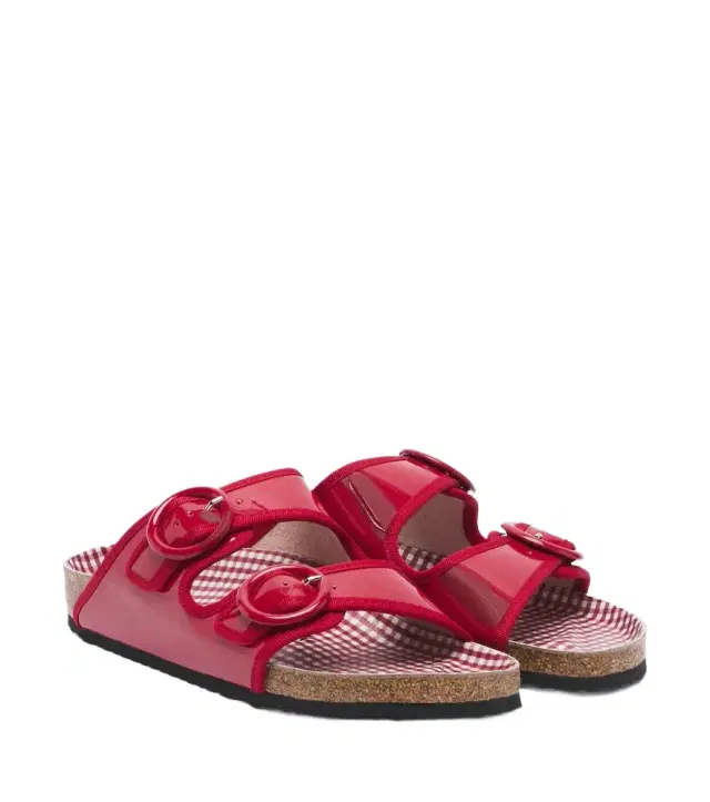 Birkenstock 1774 x Repetto Arizona patent leather sandals