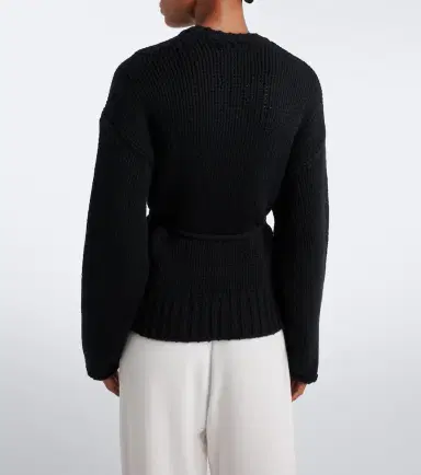 Extreme Cashmere N°384 Ginza cashmere wrap cardigan | Thumbnail 3