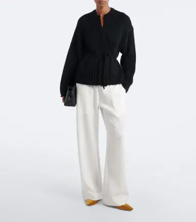 Extreme Cashmere N°384 Ginza cashmere wrap cardigan | Thumbnail 4