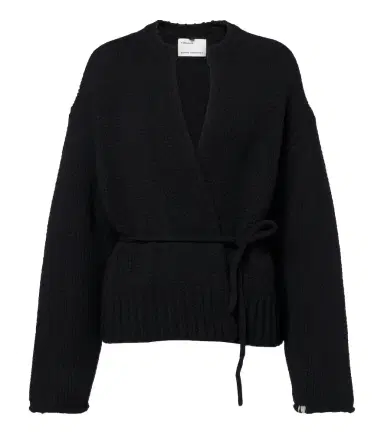 Extreme Cashmere N°384 Ginza cashmere wrap cardigan | Thumbnail 1