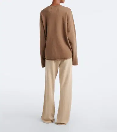Extreme Cashmere N°479 Runaway cashmere-blend straight pants | Thumbnail 5 Extreme Cashmere N°479 Runaway cashmere-blend straight pants | Thumbnail 5