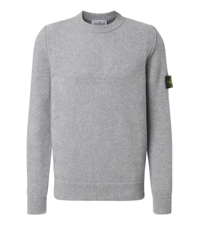 Stone Island Compass badge wool-blend sweater