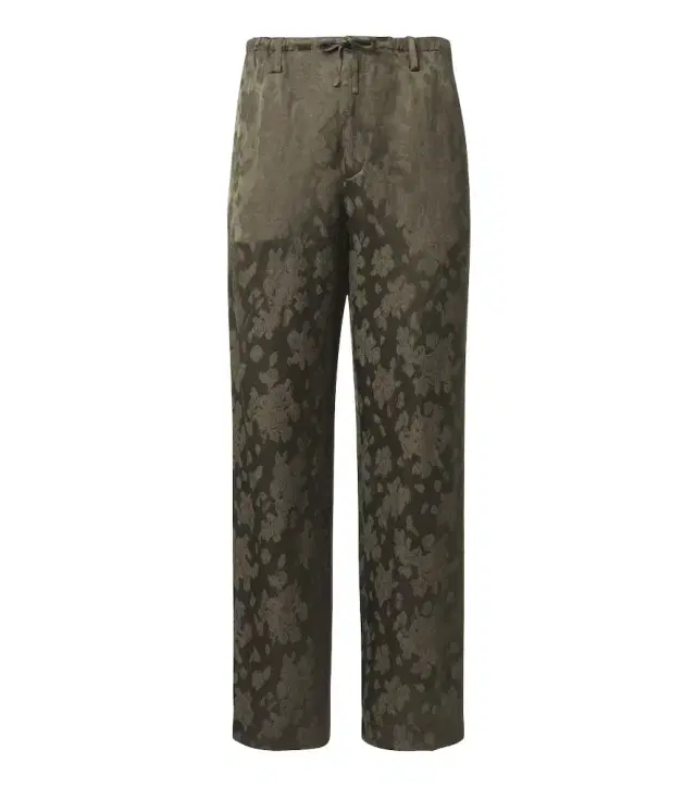 Dries Van Noten Jacquard straight pants