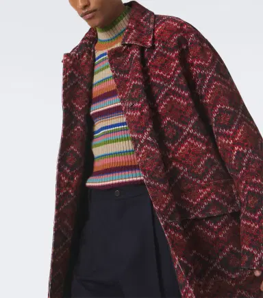 Dries Van Noten Printed cotton corduroy coat | Thumbnail 2 Dries Van Noten Printed cotton corduroy coat | Thumbnail 2