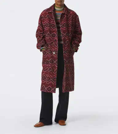 Dries Van Noten Printed cotton corduroy coat | Thumbnail 7 Dries Van Noten Printed cotton corduroy coat | Thumbnail 7