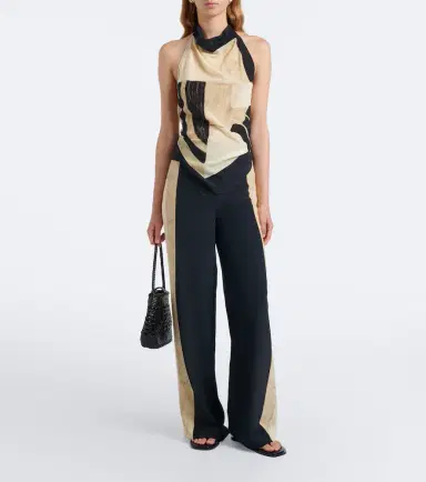 SIR Sona silk wide-leg pants | Thumbnail 2