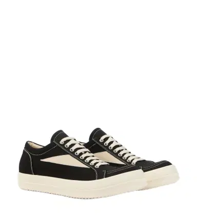 Rick Owens DRKSHDW Vintage denim sneakers | Thumbnail 1 Rick Owens DRKSHDW Vintage denim sneakers | Thumbnail 1
