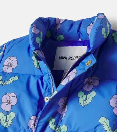 MINI RODINI Floral puffer jacket | Thumbnail 3