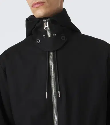 Sacai Hooded wool jacket | Thumbnail 6 Sacai Hooded wool jacket | Thumbnail 6