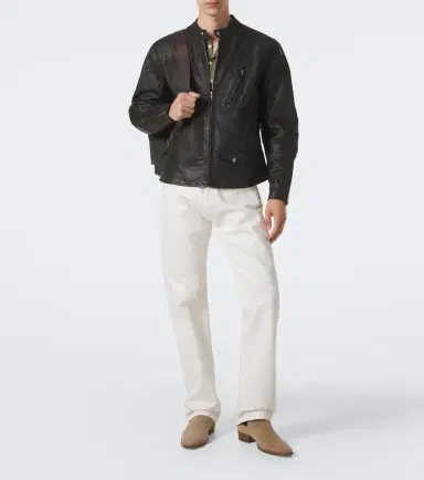 RRL Watts leather jacket | Thumbnail 4