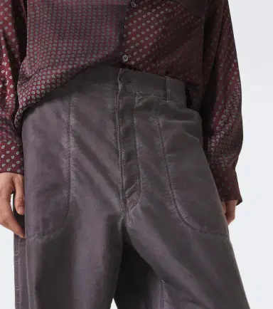 Maison Margiela Cotton wide-leg pants | Thumbnail 6 Maison Margiela Cotton wide-leg pants | Thumbnail 6