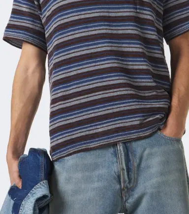 Maison Margiela Knitted striped T-shirt | Thumbnail 3 Maison Margiela Knitted striped T-shirt | Thumbnail 3
