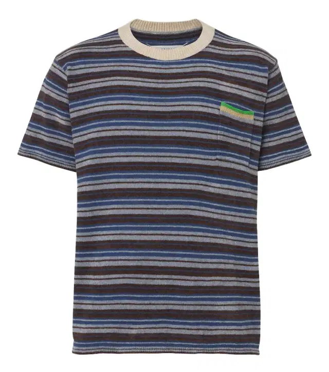 Maison Margiela Knitted striped T-shirt