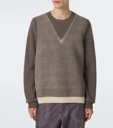 Maison Margiela Printed virgin wool sweater | Thumbnail 4