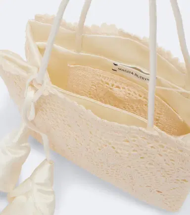 Magda Butrym Julia crochet top-handle bag | Thumbnail 3 Magda Butrym Julia crochet top-handle bag | Thumbnail 3