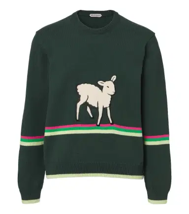 JW Anderson Embroidered cotton sweater | Thumbnail 1 JW Anderson Embroidered cotton sweater | Thumbnail 1