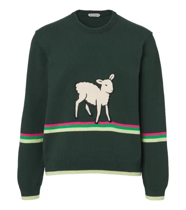 JW Anderson Embroidered cotton sweater